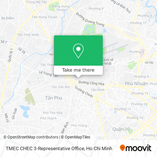 TMEC CHEC 3-Representative Office map