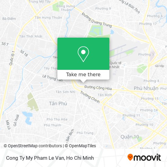 Cong Ty My Pham Le Van map