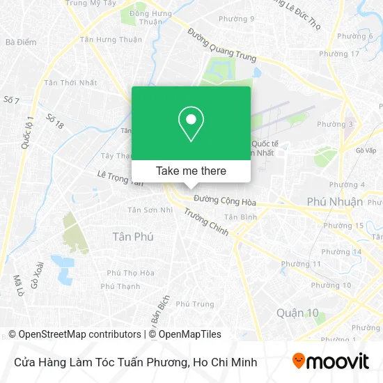 Cửa Hàng Làm Tóc Tuấn Phương map