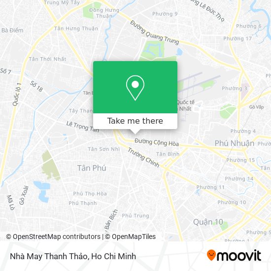 Nhà May Thanh Thảo map