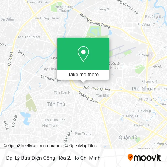Đại Lý Bưu Điện Cộng Hòa 2 map
