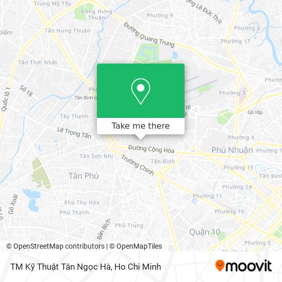 TM Kỹ Thuật Tân Ngọc Hà map