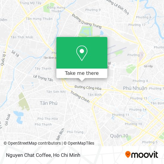 Nguyen Chat Coffee map