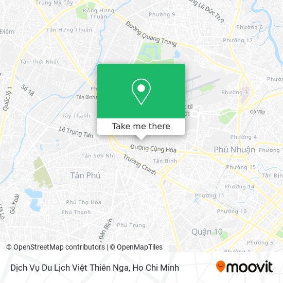 Dịch Vụ Du Lịch Việt Thiên Nga map