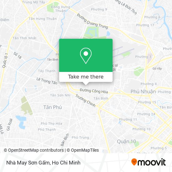 Nhà May Sơn Gấm map