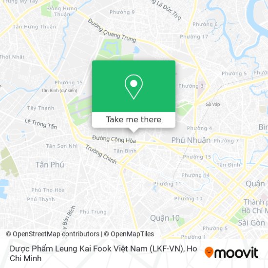 Dược Phẩm Leung Kai Fook Việt Nam (LKF-VN) map