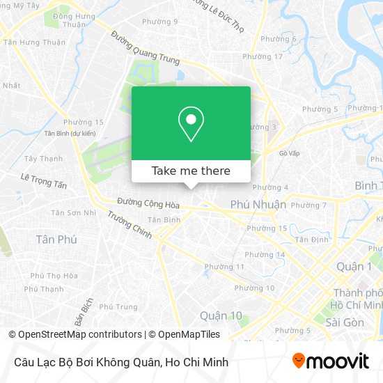 Câu Lạc Bộ Bơi Không Quân map