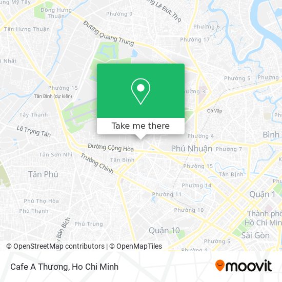 Cafe A Thương map