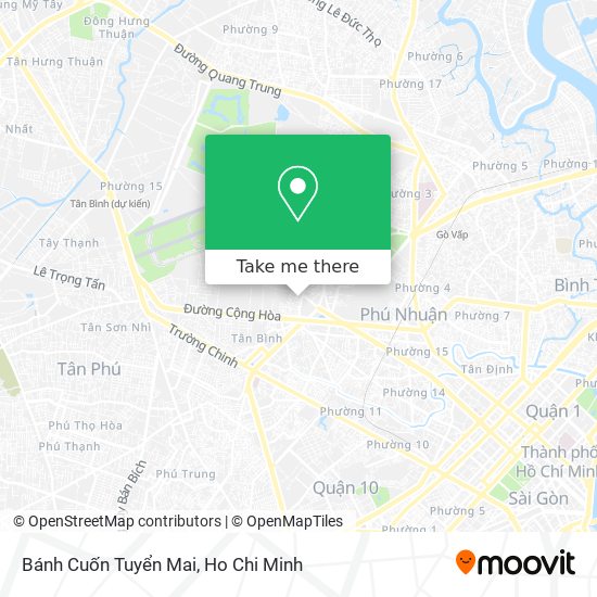 Bánh Cuốn Tuyển Mai map