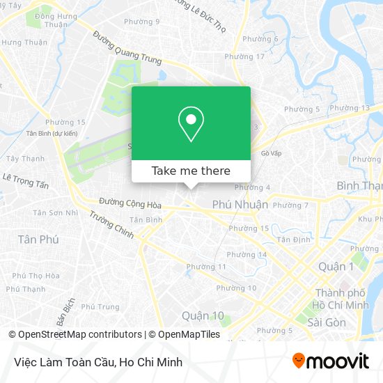 Việc Làm Toàn Cầu map