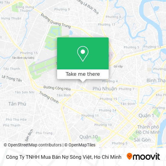 Công Ty TNHH Mua Bán Nợ Sông Việt map