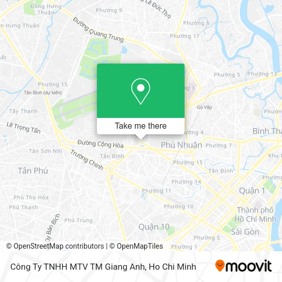 Công Ty TNHH MTV TM Giang Anh map