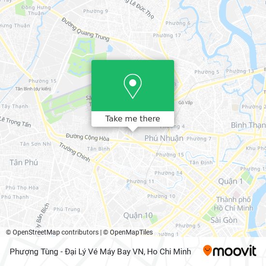 Phượng Tùng - Đại Lý Vé Máy Bay VN map