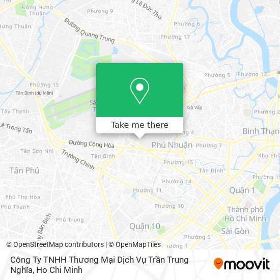 Công Ty TNHH Thương Mại Dịch Vụ Trần Trung Nghĩa map