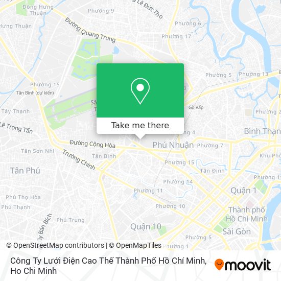 Công Ty Lưới Điện Cao Thế Thành Phố Hồ Chí Minh map