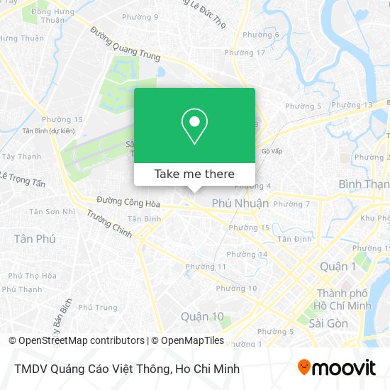 TMDV Quảng Cáo Việt Thông map