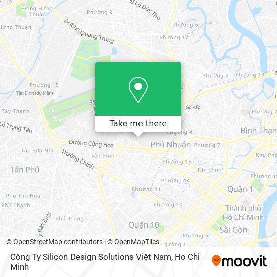 Công Ty Silicon Design Solutions Việt Nam map