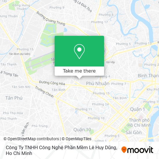 Công Ty TNHH Công Nghệ Phần Mềm Lê Huy Dũng map