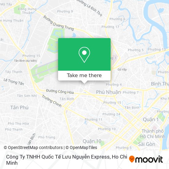 Công Ty TNHH Quốc Tế Lưu Nguyễn Express map