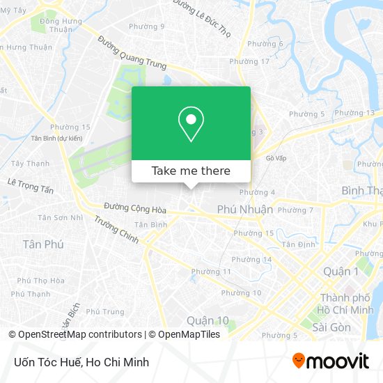 Uốn Tóc Huế map