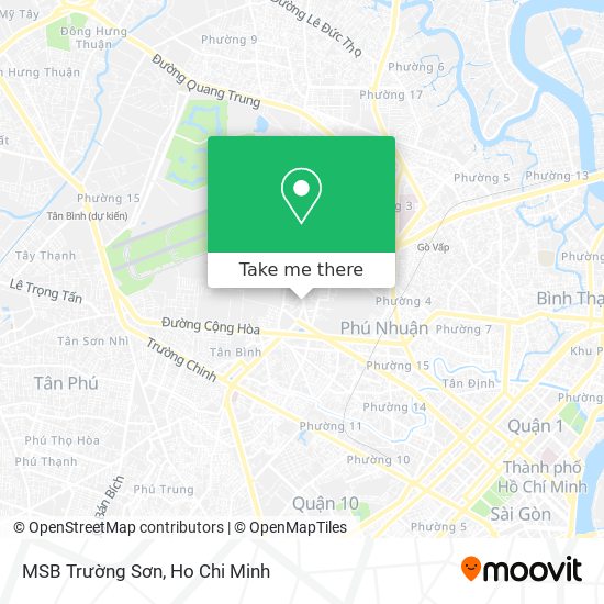 MSB Trường Sơn map