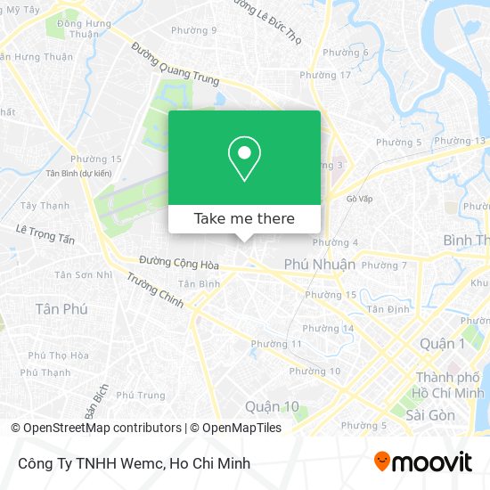 Công Ty TNHH Wemc map