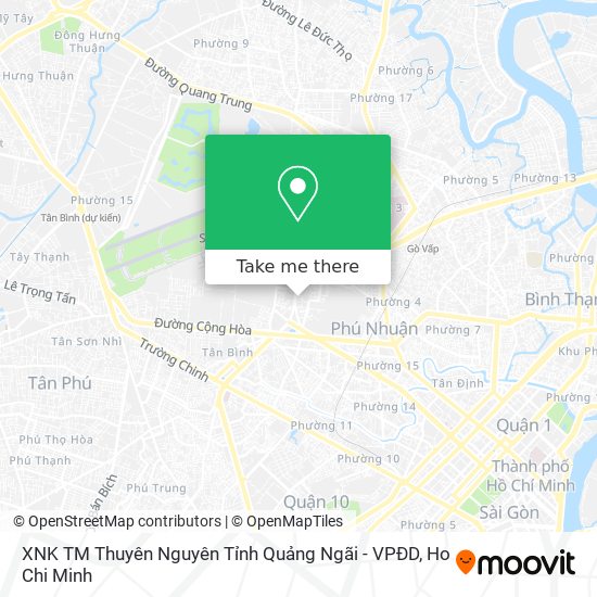 XNK TM Thuyên Nguyên Tỉnh Quảng Ngãi - VPĐD map