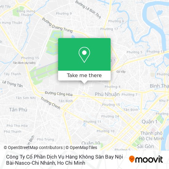 Công Ty Cổ Phần Dịch Vụ Hàng Không Sân Bay Nội Bài-Nasco-Chi Nhánh map