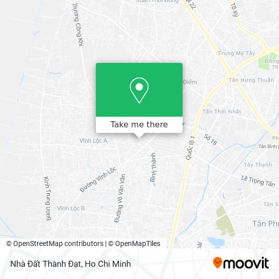 Nhà Đất Thành Đạt map