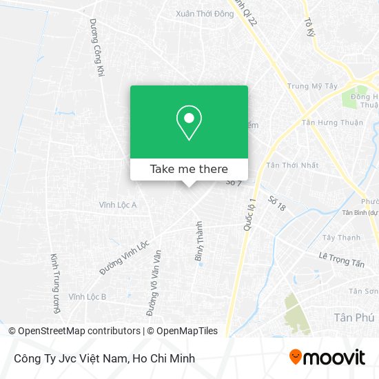 Công Ty Jvc Việt Nam map