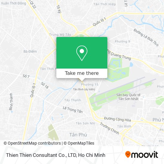 Thien Thien Consultant Co., LTD map