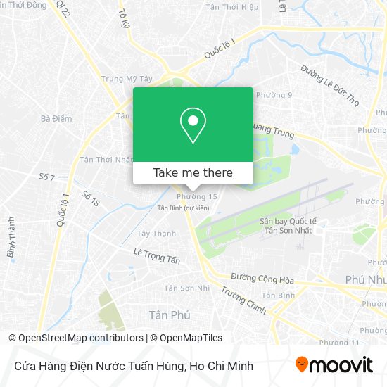 Cửa Hàng Điện Nước Tuấn Hùng map