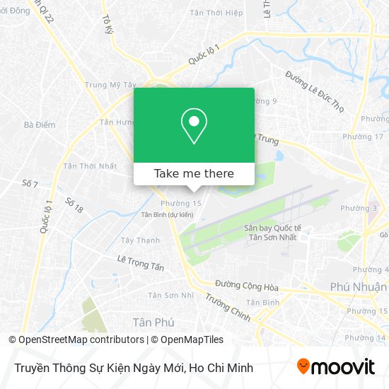 Truyền Thông Sự Kiện Ngày Mới map