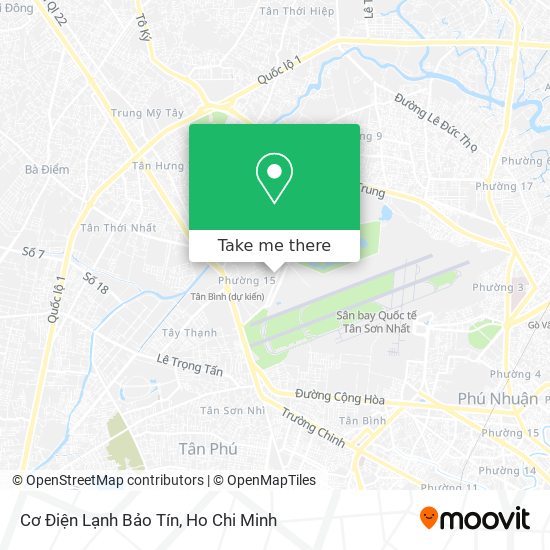 Cơ Điện Lạnh Bảo Tín map