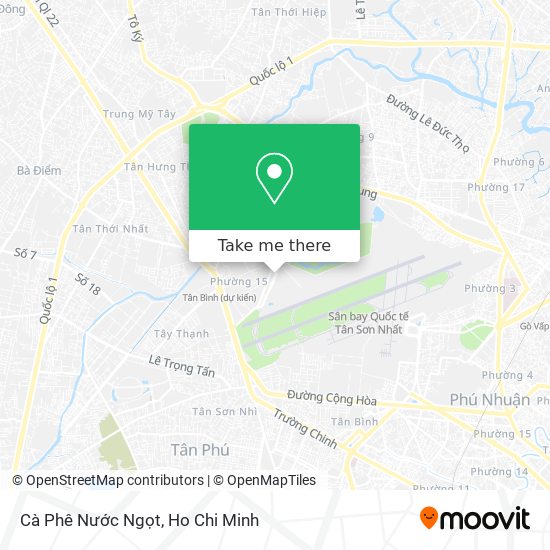 Cà Phê Nước Ngọt map