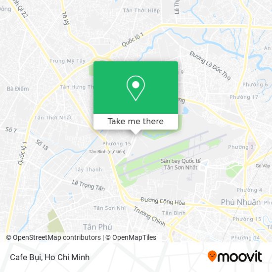 Cafe Bụi map