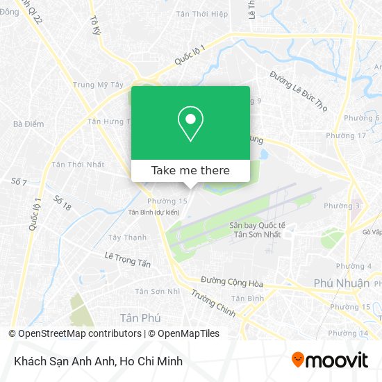 Khách Sạn Anh Anh map
