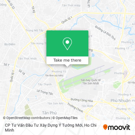 CP Tư Vấn Đầu Tư Xây Dựng Ý Tưởng Mới map