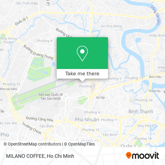 MILANO COFFEE map