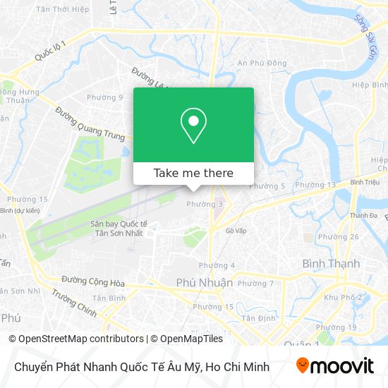 Chuyển Phát Nhanh Quốc Tế Âu Mỹ map