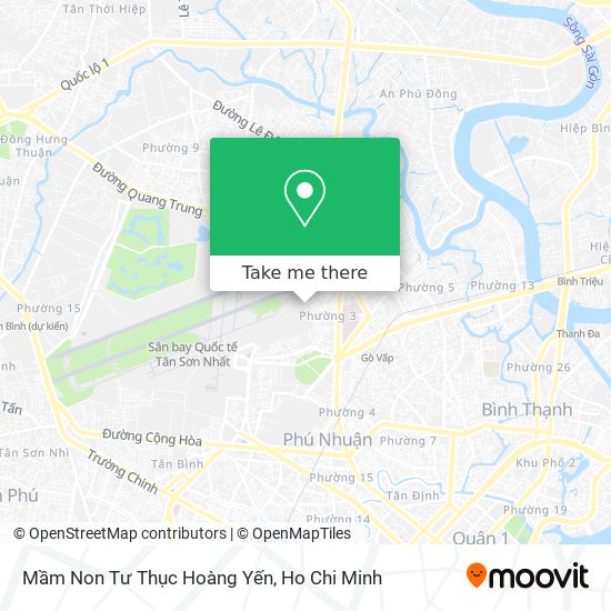 Mầm Non Tư Thục Hoàng Yến map