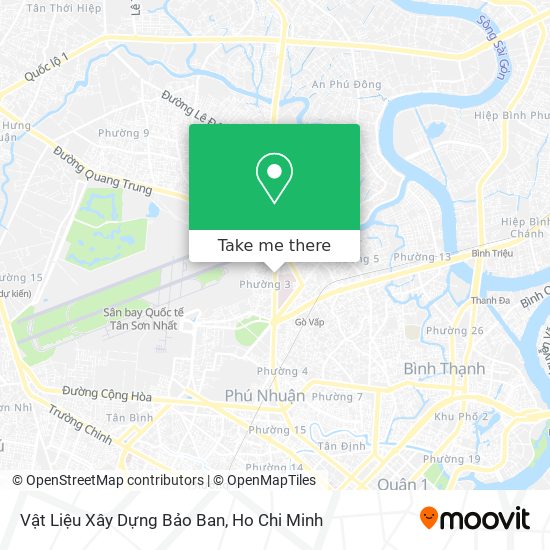 How to get to Vật Liệu Xây Dựng Bảo Ban in Gò Vấp by Bus?