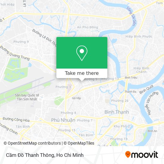 Cầm Đồ Thanh Thông map