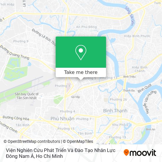 Viện Nghiên Cứu Phát Triển Và Đào Tạo Nhân Lực Đông Nam Á map