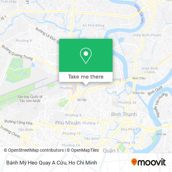Bánh Mỳ Heo Quay A Cửu map