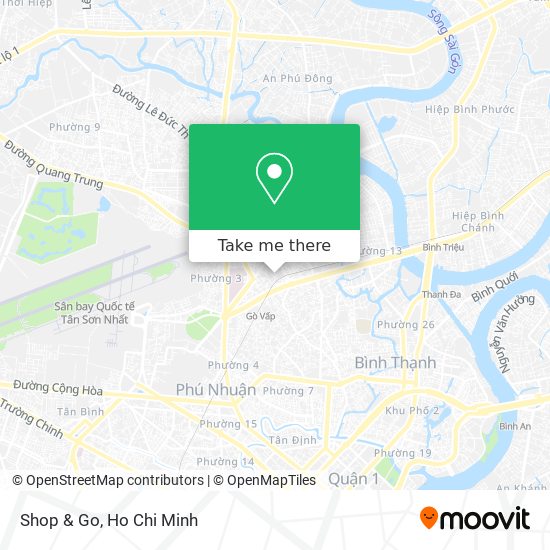 Shop & Go map
