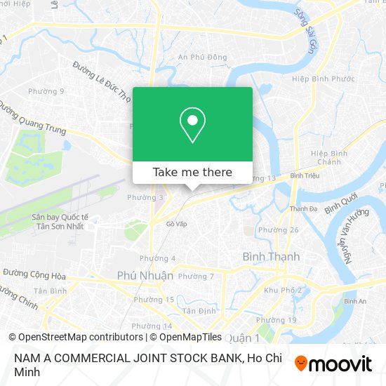 NAM A COMMERCIAL JOINT STOCK BANK map