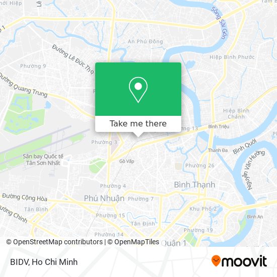BIDV map