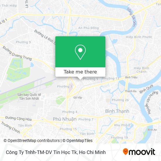 Công Ty Tnhh-TM-DV Tin Học Tk map