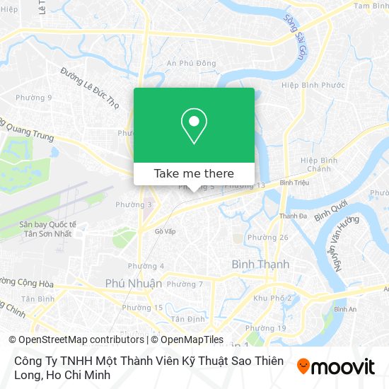 Công Ty TNHH Một Thành Viên Kỹ Thuật Sao Thiên Long map